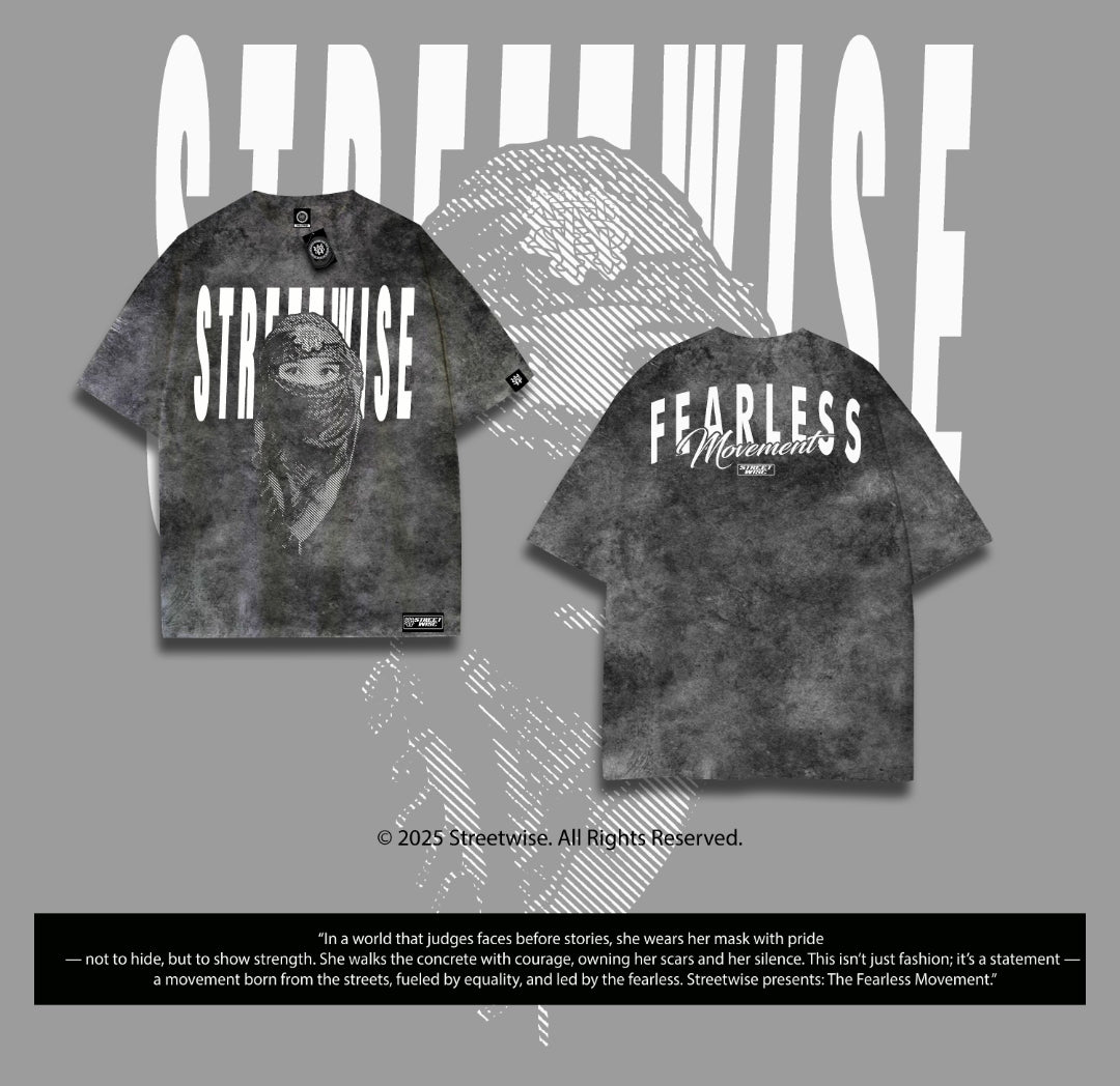 streetwise fearless movement(acid tee)