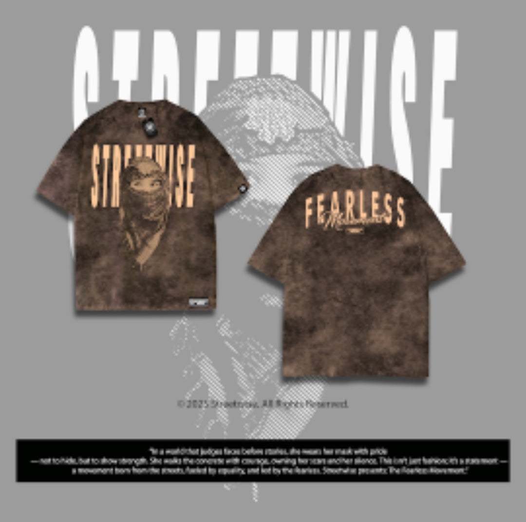 streetwise fearless movement(acid tee)