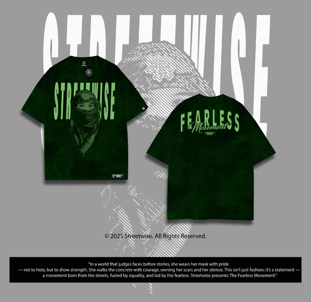 streetwise fearless movement(acid tee)