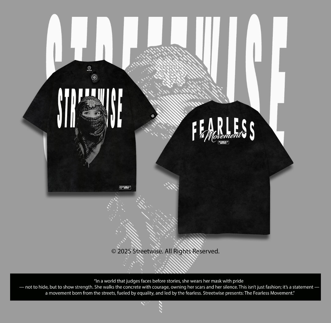 streetwise fearless movement(acid tee)