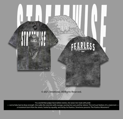 streetwise fearless movement(acid tee)
